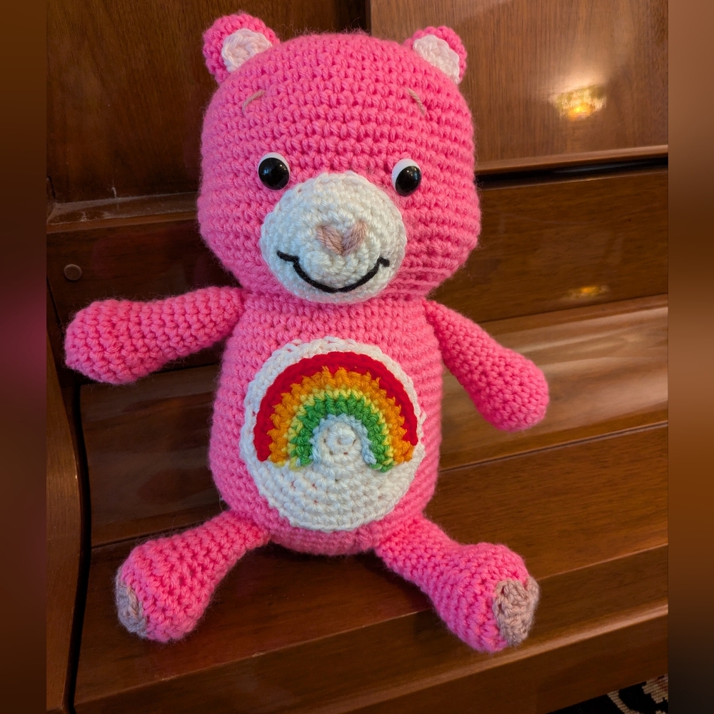 Handmade Crochet CareBear